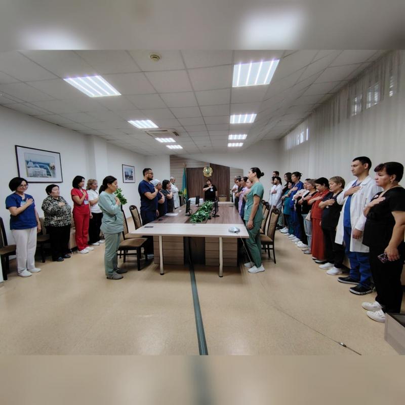 Сегодня в центре состоялось празднование 30-летия принятия Конституции Республики Казахстан. 