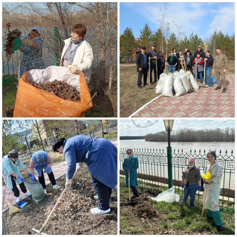 Сегодня в Павлодаре стартовал месяц чистоты и благоустройства.