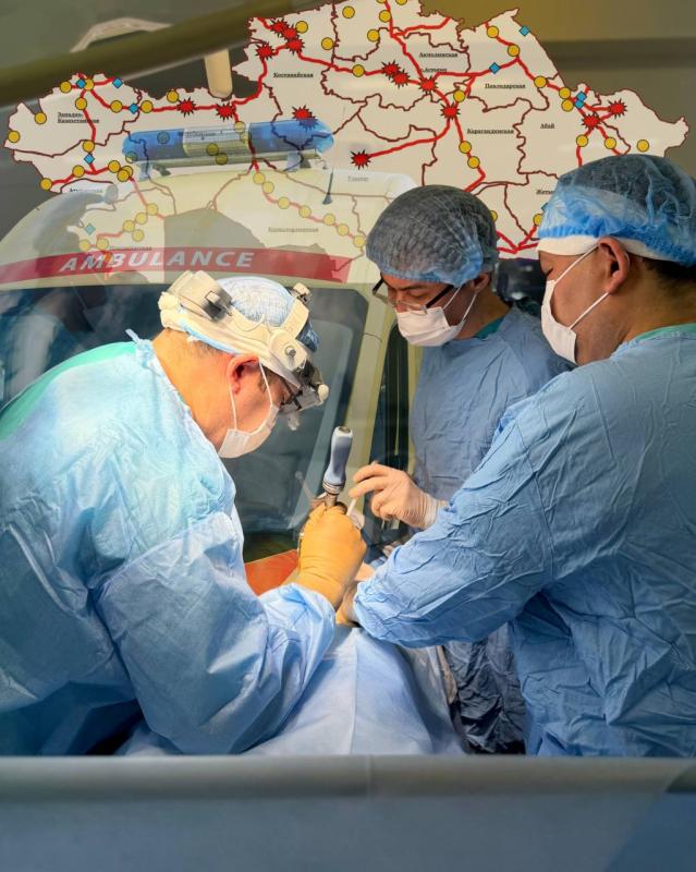ҚАЗАҚСТАНДА АЛҒАШ РЕТ ӨҢІРЛІК ТРАВМАТОЛОГИЯЛЫҚ ОРТАЛЫҚТАРДЫҢ БІРЫҢҒАЙ ЖЕЛІСІ ҚҰРЫЛУДА